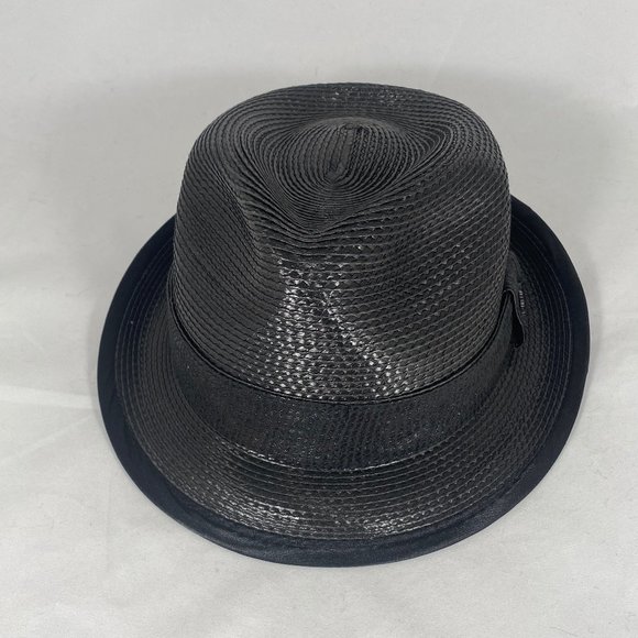 Stacy Adams Classic Fedora Pinch Front Hat - Picture 1 of 7